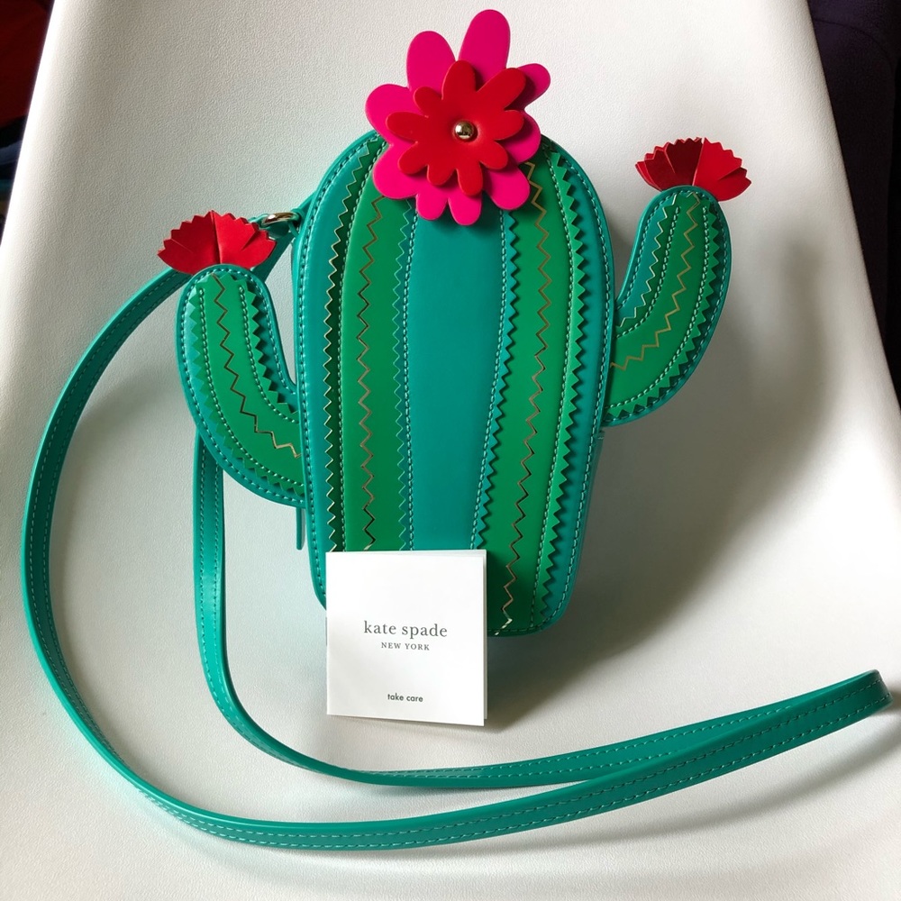 NWOT Kate Spade Cactus Crossbody